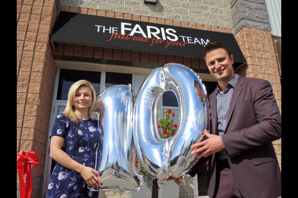  Mark and Joanna Faris are celebrating 10 years in business.
Sue Sgambati/BarrieToday         