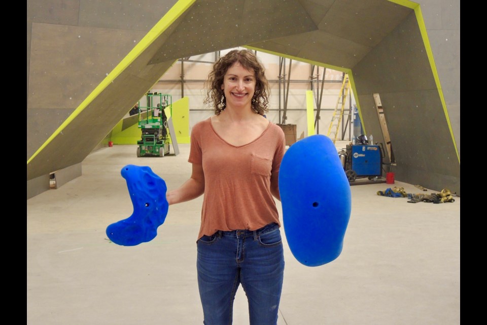Alt. Rock owner Jaclyn Kane is pictured in the  14,000 square feet space that will feature a rock climbing gym.
Sue Sgambati/BarrieToday             