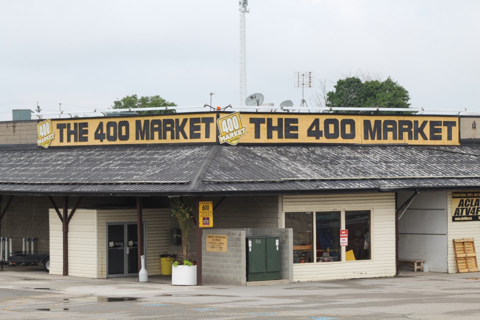 The 400 Market in Innisfil was robbed of thousands of dollars in jewelry during a recent break-in. Raymond Bowe/BarrieToday