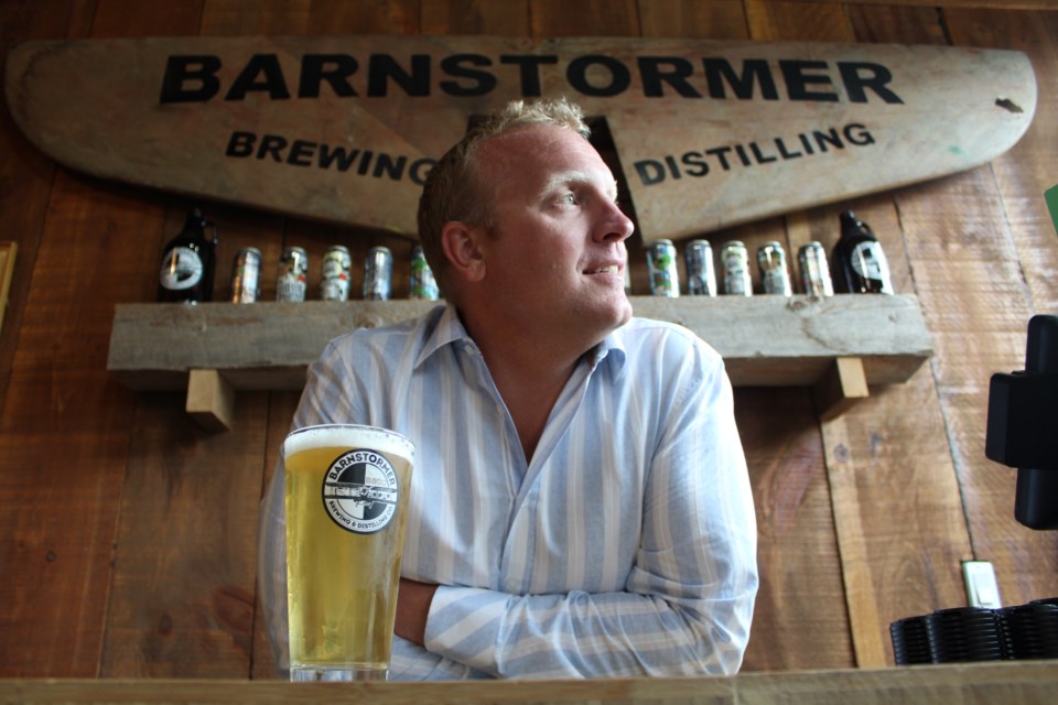 Barnstormer president Dustin Norlund at his Yonge Street establishment. Raymond Bowe/BarrieToday