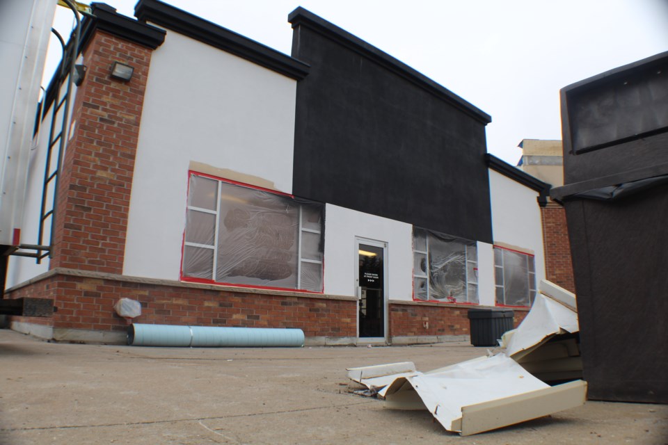 Work is underway at this building, located at 231 Essa Rd., in the city's south end, in anticipation of Barrie's first retail cannabis shop opening in early 2020. Raymond Bowe/BarrieToday