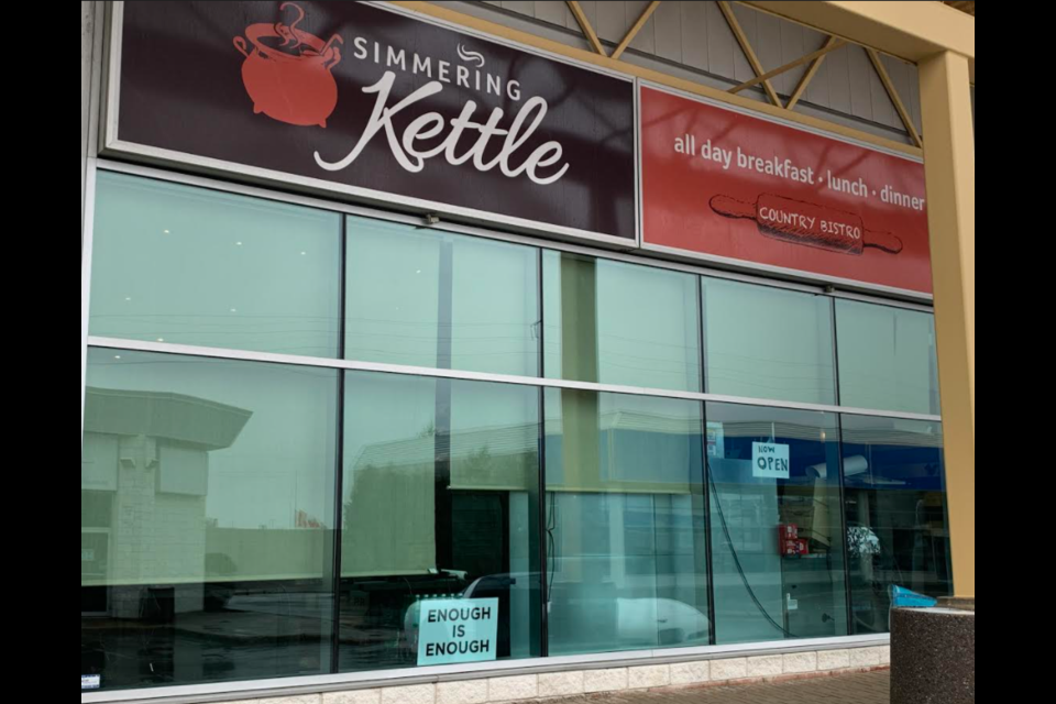 The Simmering Kettle is located on Bryne Drive in south-end Barrie. 