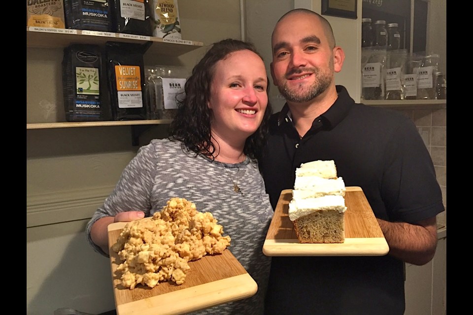 Alana Corkery and husband Adam Opert invite Barrie to try two of their popular homemade treats: avalanche cookies and banana cake. 
Sue Sgambati/BarrieToday