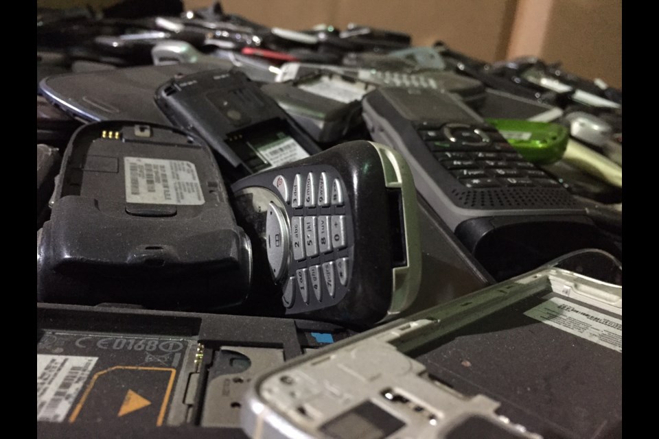 The producer of Discovery Channel's Made For Destruction series says she's never seen anything like the "mountian of cell phones" at GEEP in Barrie. 
Sue Sgambati/BarrieToday