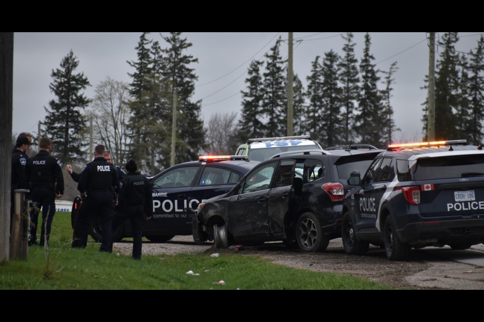 Barrie police responded to a carjacking on Monday morning which led to a 31-year-old man being arrested. 