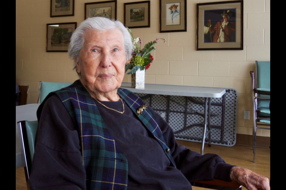 Sharp, independent Bette Northover, 97, says she's lucky and doesn't feel lonely but is glad Senior Wish can help seniors who are isolated.    
Sue Sgambati/BarrieToday             