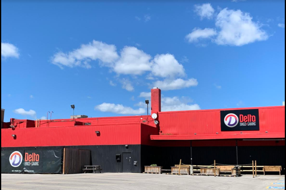 Delta Bingo as seen from Maple Avenue. Raymond Bowe/BarrieToday