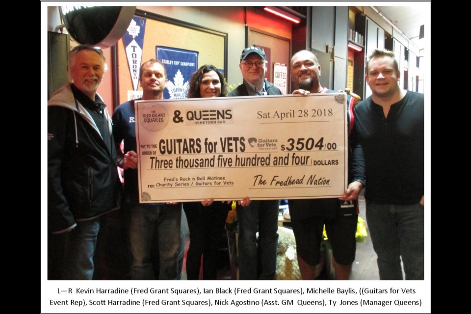 Photo submitted by Guitars for Vets