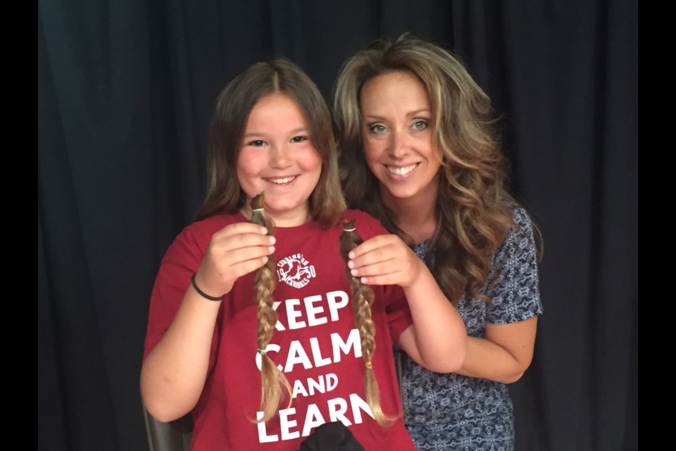 Twenty-five students, staff and parents at Codrington Public School donated their hair to make wigs for cancer patients and to raise money for Gilda's Club. and Sue Sgambati/BarrieToday