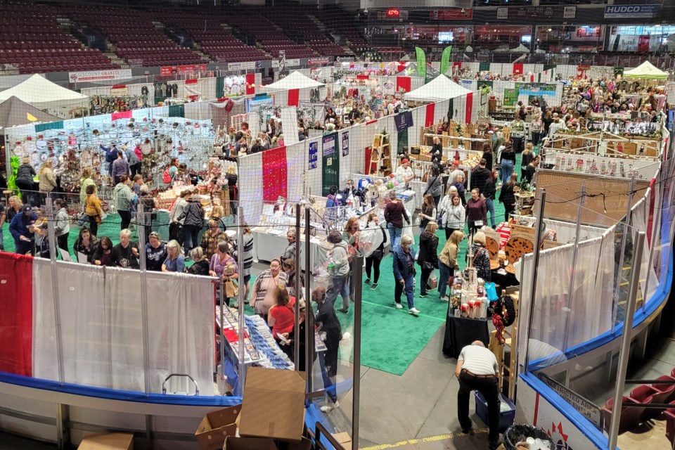 The 26th annual Barrie Christmas Arts and Crafts Show took place Friday and Saturday and will continue Sunday.