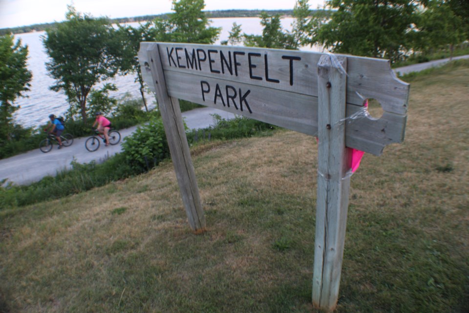 A historical plaque honouring James Robert Gowan will be placed at Kempenfelt Park. Raymond Bowe/BarrieToday
