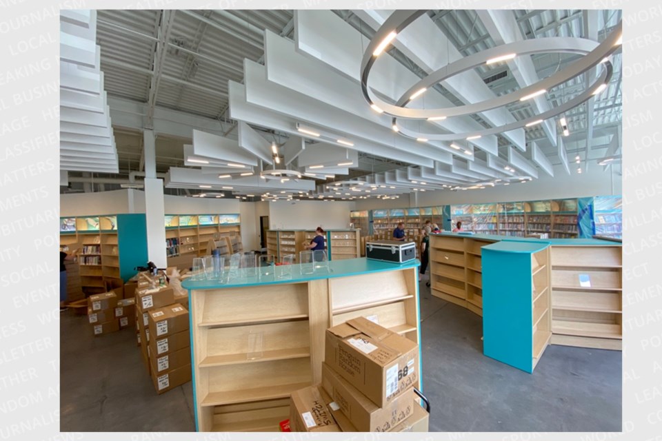Barrie Public Library officials have been putting the final touches on the new Holly branch, located at 555 Essa Rd. It is expected to open on Friday, Aug. 5. 