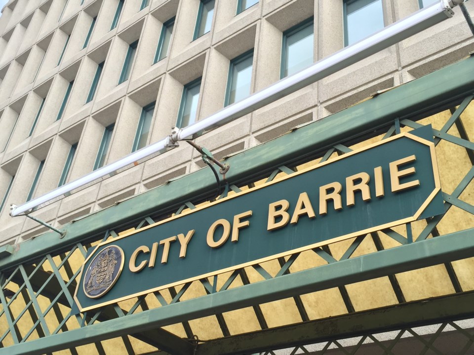 city of barrie sign