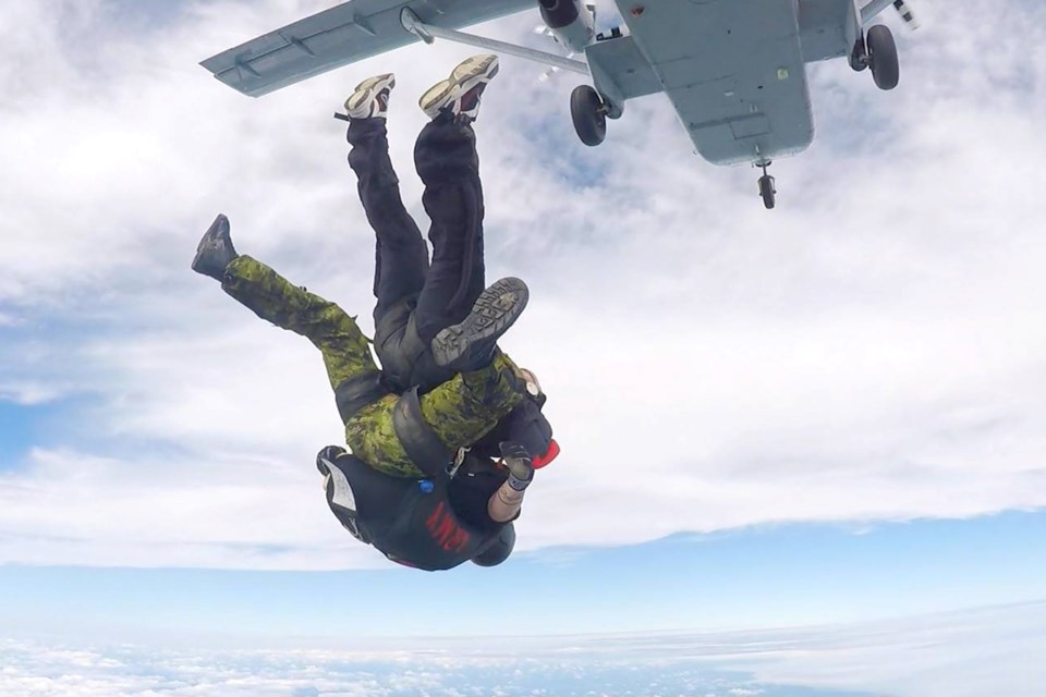 Face your fear of heights by throwing yourself out of an airplane at 12,500 feet, but make sure you go attached to a military professional like I did, if you can.