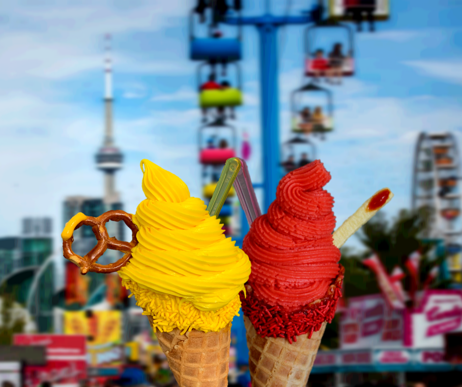 ketchup mustard ice cream cne