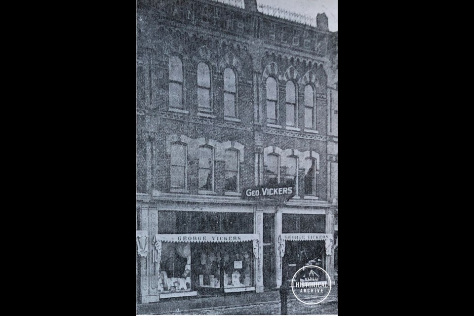 George Vickers Store, circa 1900.