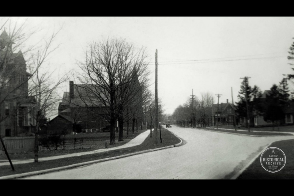 Burton Avenue as it appeared in 1920.