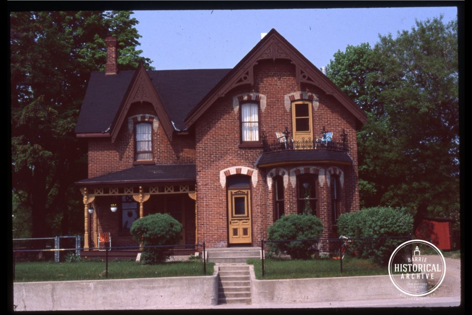 The house at 160 Bradford St., as seen in 1978.