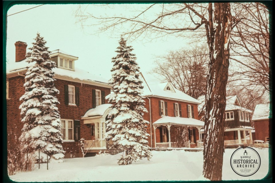 The Barrie property at 126 Collier St., as seen in 1955.