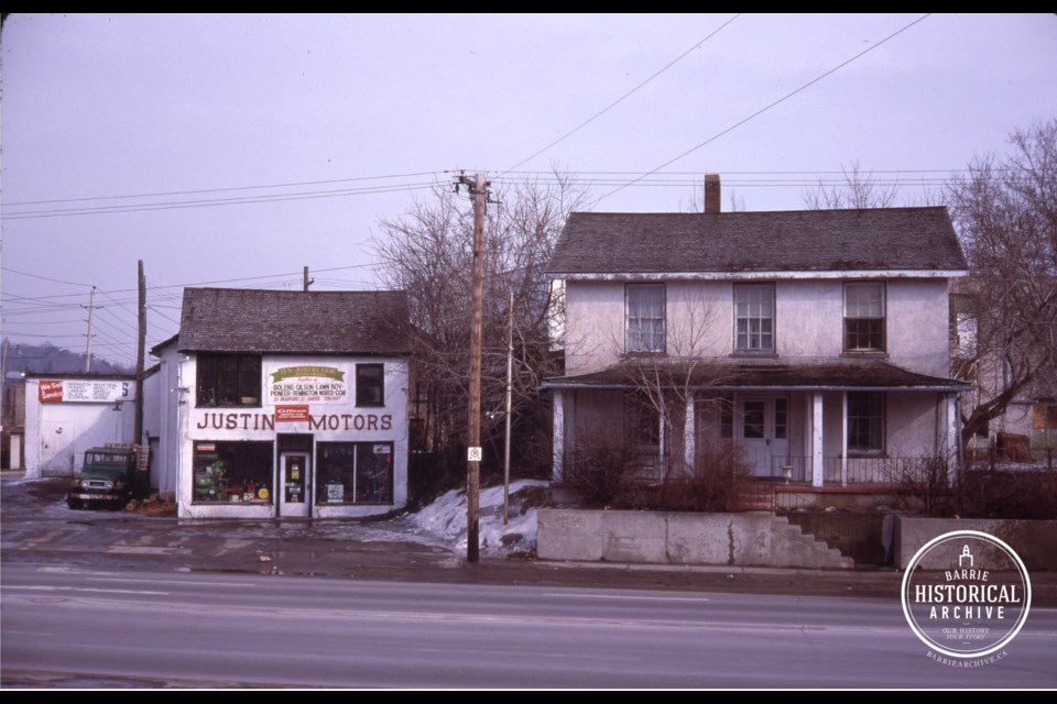 The former home of John Bryson at 27 Bradford St., as it appeared in 1983.