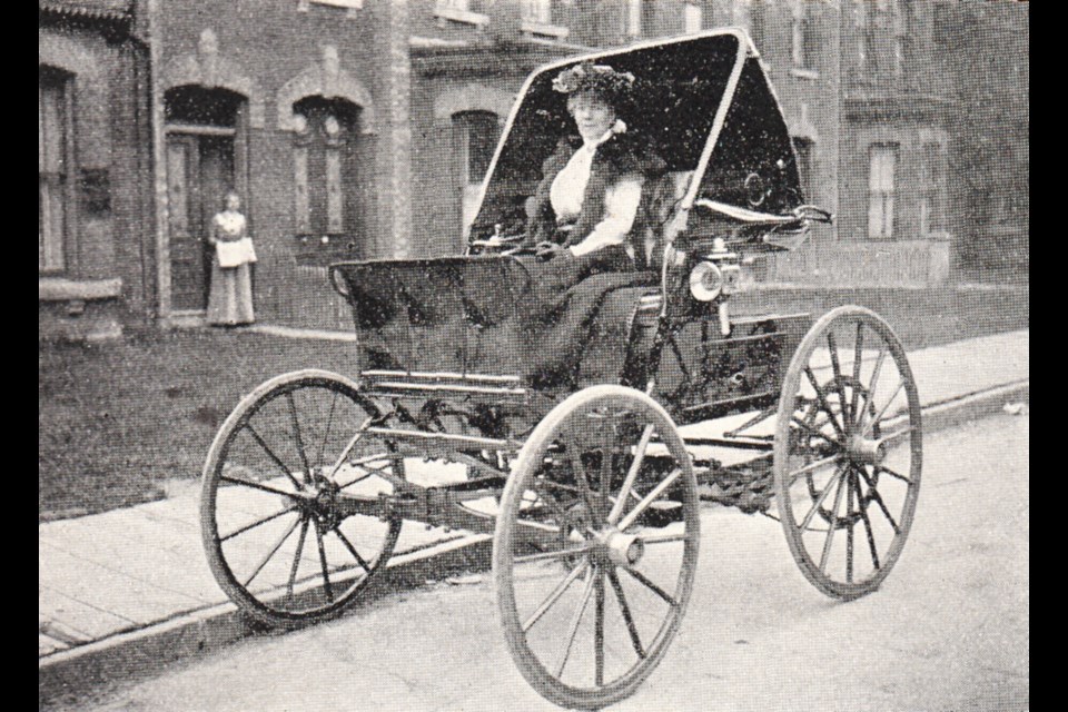 Dr. Jennie Gray is shown in 1903.