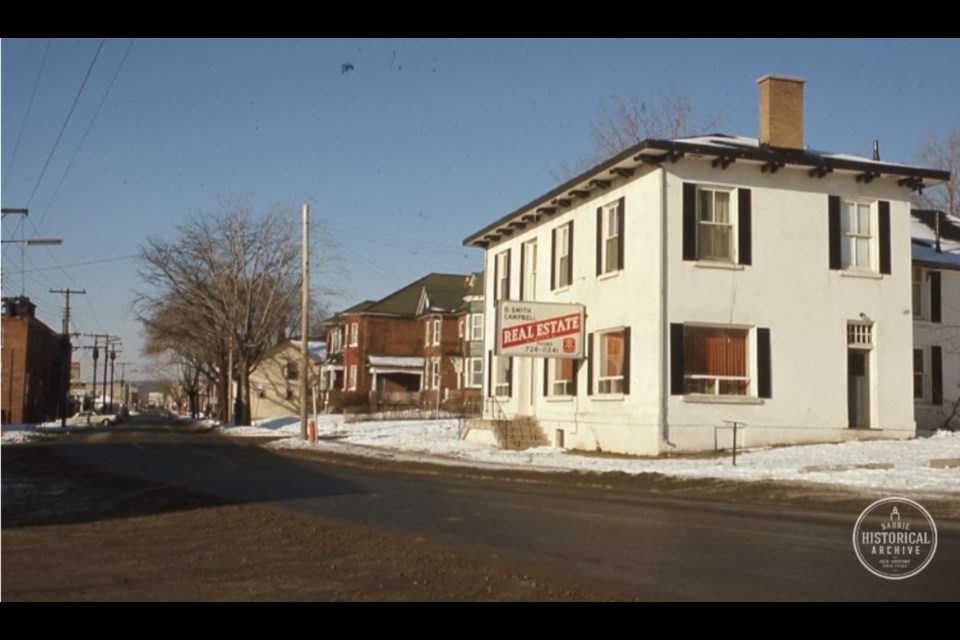 The Smith-Thomson house is shown in 1974.