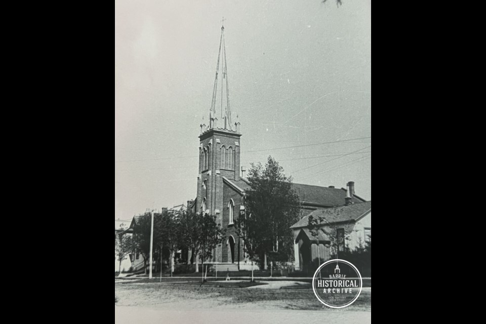 Collier Street Church is shown in 1896.
