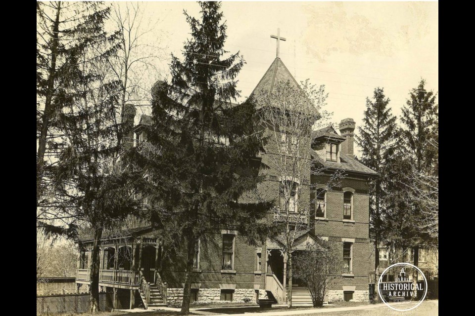 St. Joseph's Convent 1925. Photo courtesy of the Barrie Historical Archive
