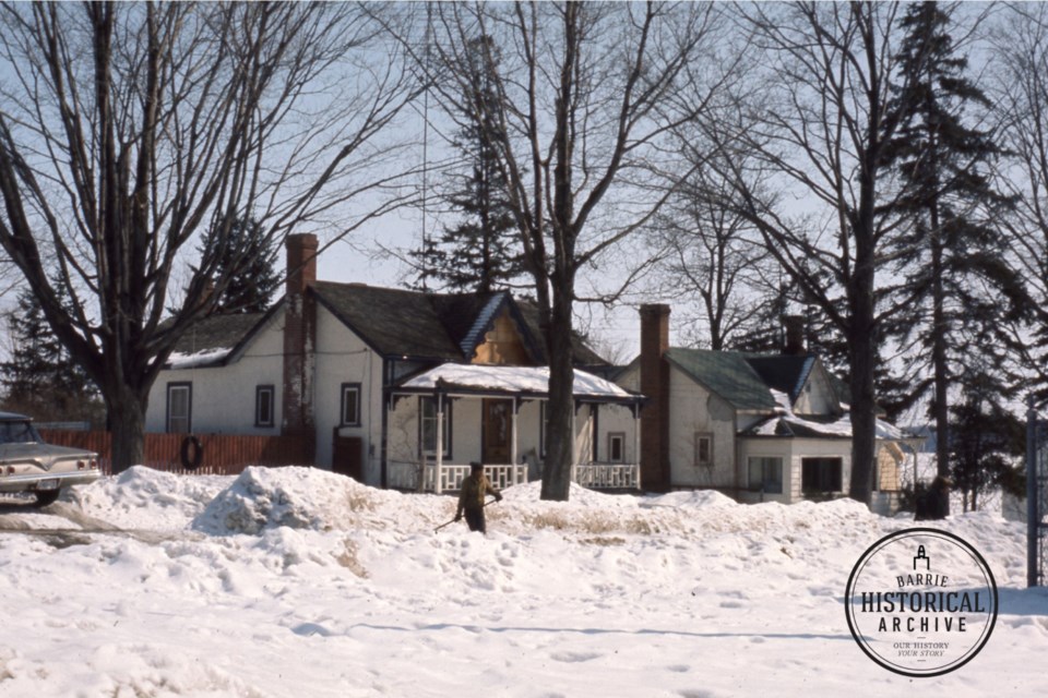 The home at 11 Nelson Sq., known as Rose Cottage, in 1972.