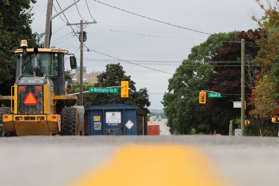 Work officially got underway this week on the $10-million reconstruction of Duckworth Street from Melrose Avenue to St. Vincent Street. Raymond Bowe/BarrieToday