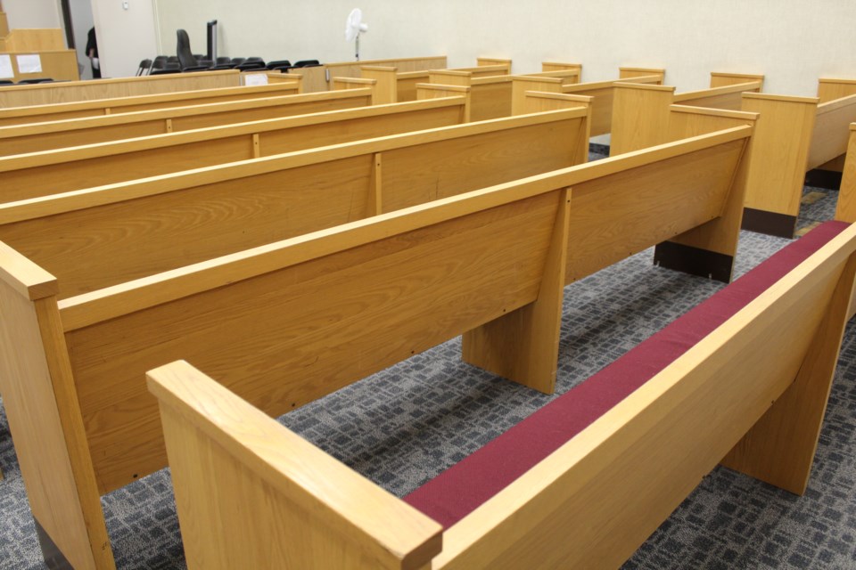 A look inside a Barrie courtroom. Raymond Bowe/BarrieToday