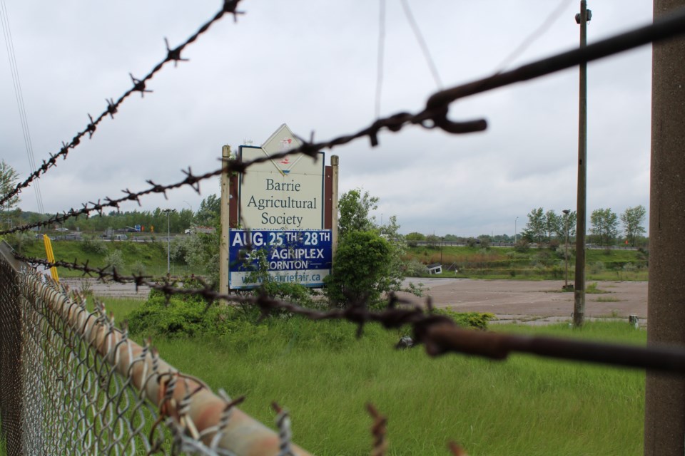 One of the most high-profile properties contained within the Essa-Bradford Corridor Study is the former fairgrounds at Essa Road and Highway 400. Raymond Bowe/BarrieToday