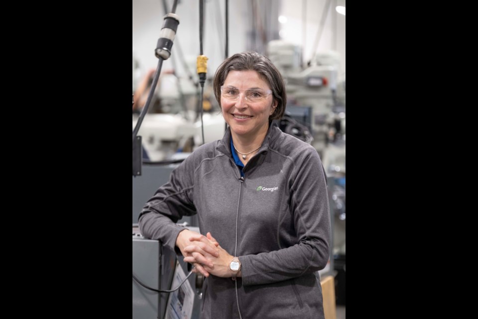 Rebecca Sabourin, dean of engineering and environmental technologies and skilled trades at
Georgian College, says the Mechatronics program prepares students for successful careers
beyond the factory floor.