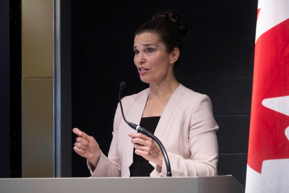 Minister of Science and Sport Kirsty Duncan was at Georgian College’s Barrie campus on June 13, 2019 to make a funding announcement. Doug Crawford/Georgian College