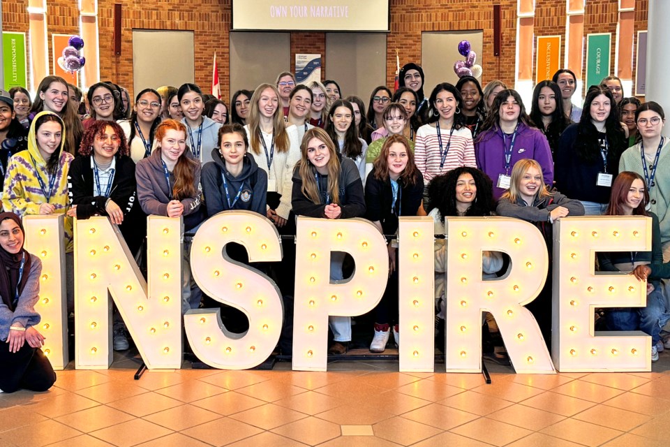 Students celebrate International Women’s Day, as the Simcoe County District School Board (SCDSB) hosted their INSPIRE 2024 Young Women’s Conference, a one-day event on Friday, held at the SCDSB Education Centre in Midhurst.