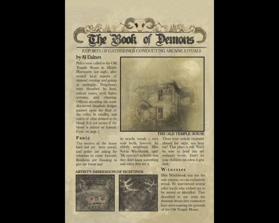 2021-08-18 The Book of Demons Cover