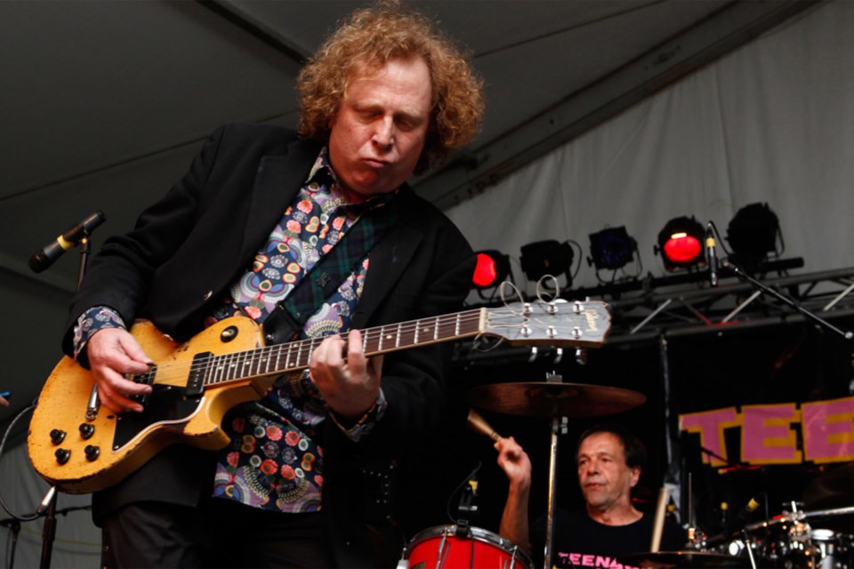 Gord Lewis performs with his band, Teenage Head, in Barrie in 2011.