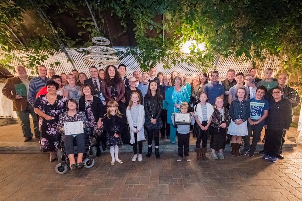 23 individuals, businesses and groups were honoured at the 37th annual Conservation Award ceremony for their selfless work protecting and restoring the Lake Simcoe watershed. Photo supplied