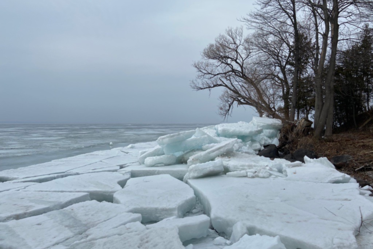 Stay safe on Lake Simcoe ice as warm weather approaches Police