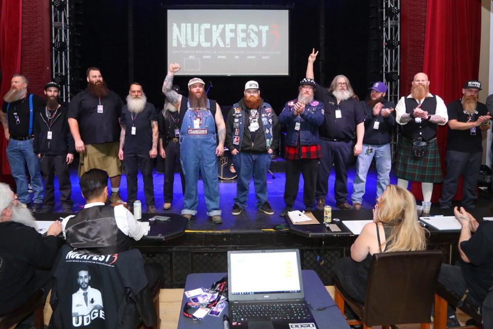 It was beards-a-plenty during Nuckfest 3, the Ontario Beard and Mustache Championships held at Mavricks Music Hall in Barrie on Saturday, March 24, 2018. Kevin Lamb for BarrieToday