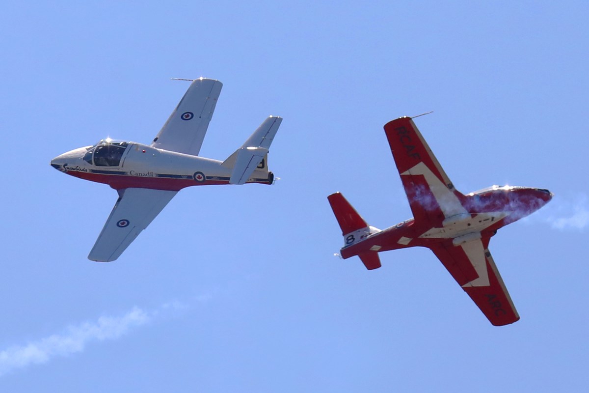 Snowbirds to miss Armed Forces Day, appear instead late August