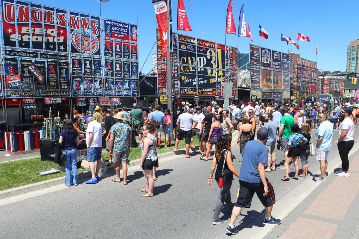 Day 2 of the Downtown Barrie Craft Beer and BBQ Festival a hit with