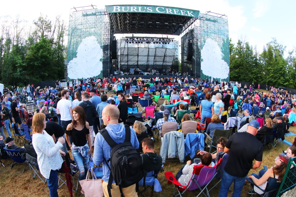 Fans wait for the start of a concert at Burl's Creek Event Grounds in this 2018 file photo. | Kevin Lamb for BarrieToday