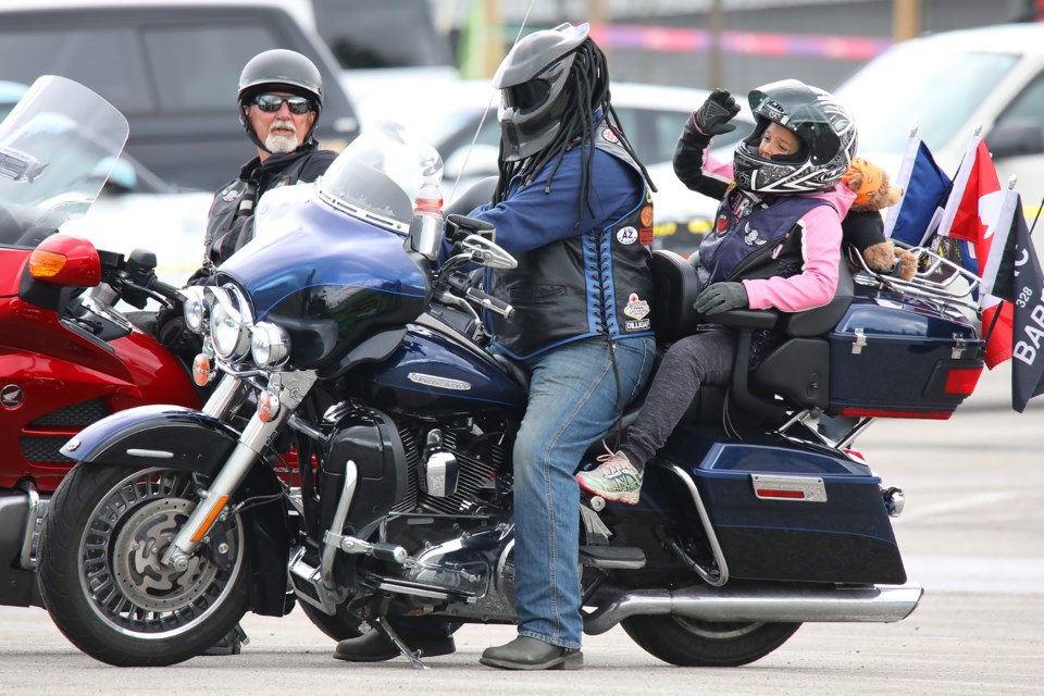 Motorcycle enthusiasts took part in the Ride for Youth Haven fundraising event which left the Innisfil Recreational Complex on Saturday, July 28, 2018. Kevin Lamb for BarrieToday.