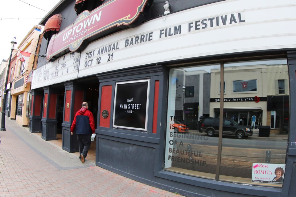 The 21st annual Barrie Film Festival at Barrie Uptown Theatre on Saturday, October 13, 2018. Kevin Lamb for BarrieToday.
