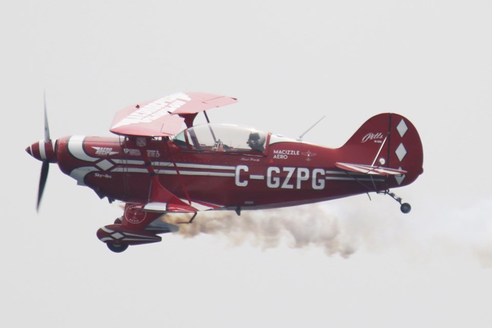 The Barrie Airshow got underway on Saturday. It will continue on Sunday.