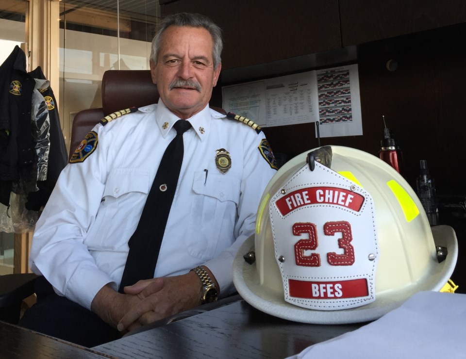 Barrie retiring fire chief