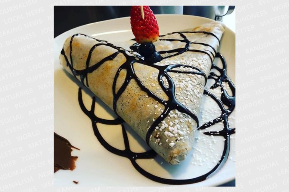 Chavo Crepes is located at 74 Dunlop St. E., in downtown Barrie. 