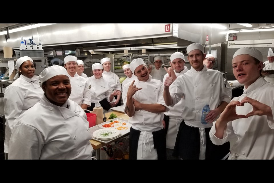 Pre-apprenticeship assistant cook program, class of 2023. 