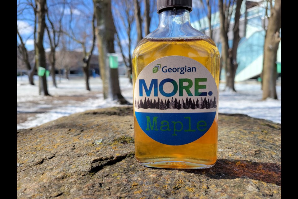 Georgian maple syrup.